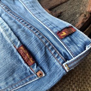 For 7 all mankind sz 32 bootcut jeans